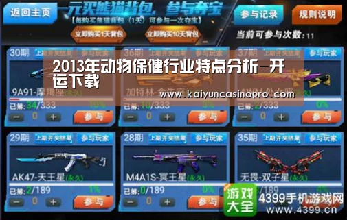 2013年动物保健行业特点分析-开运下载(图4) 开运登录